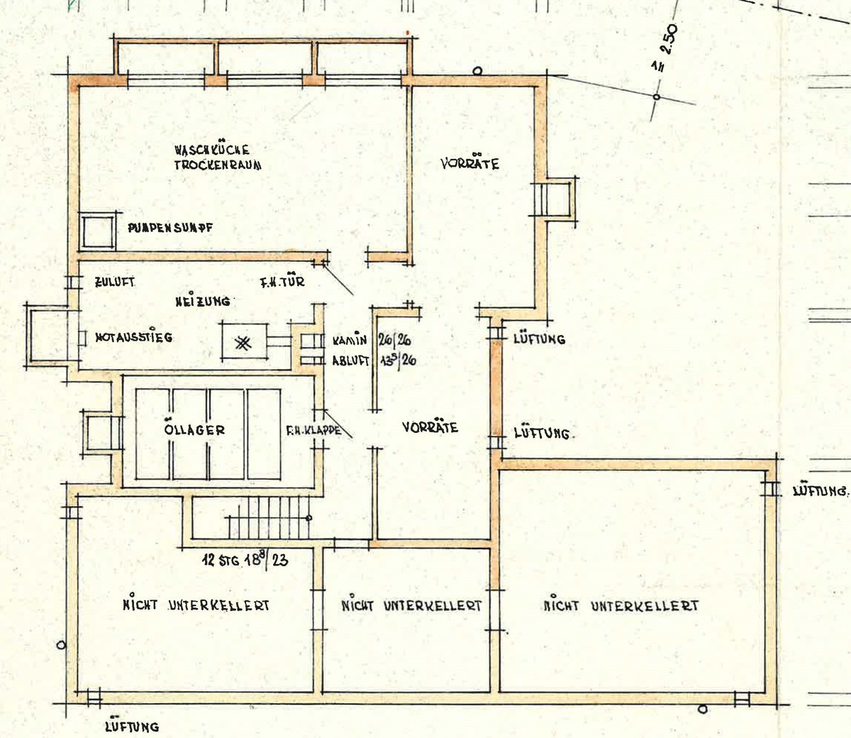 Grundriss UG