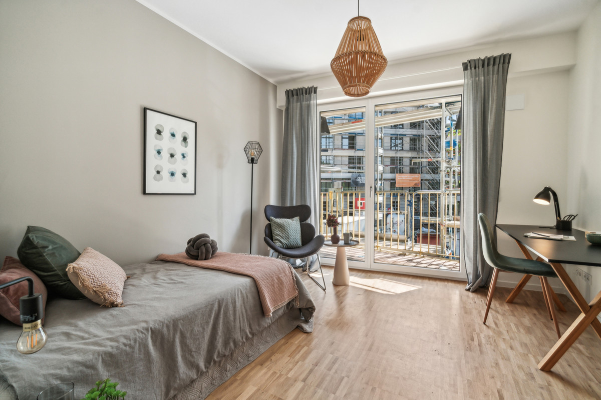 Schlafzimmer Musterwohnung