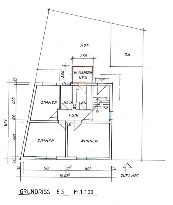 Grundriss EG