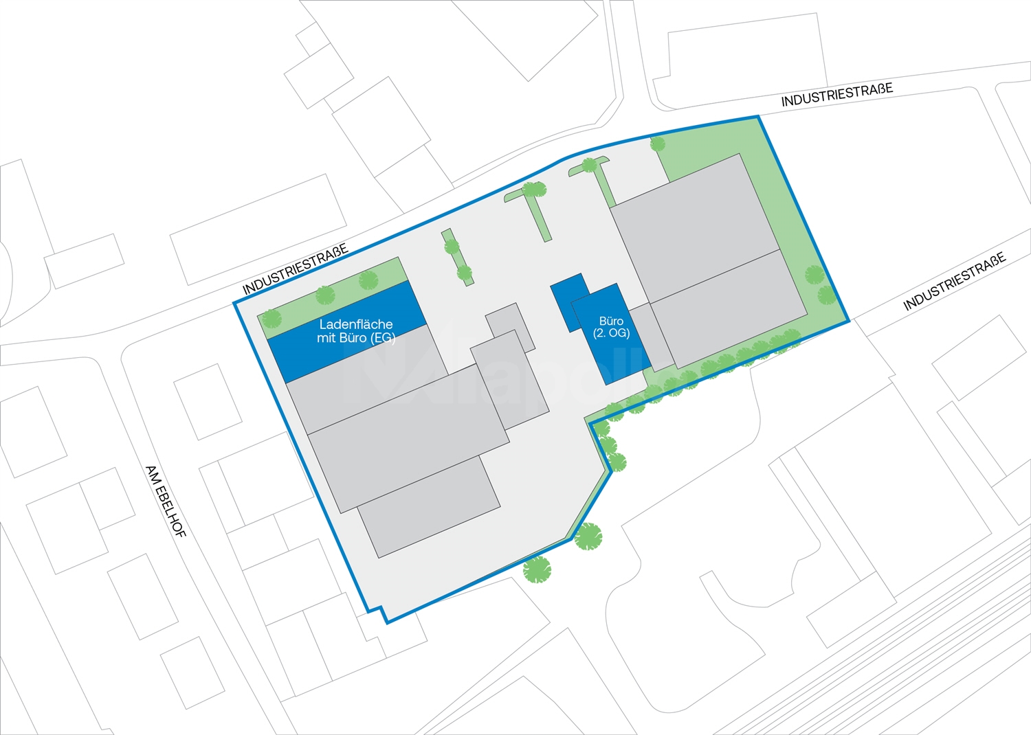 Grundriss Rodenbach, Industriestraße 15a-b