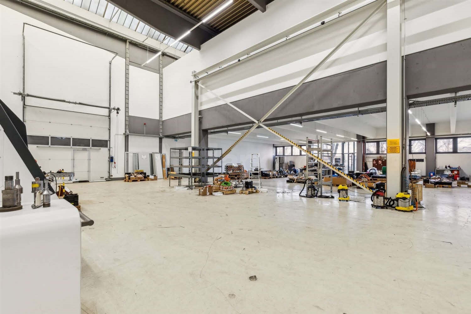 hinterer Teil der Halle