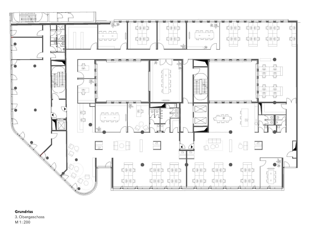 Planungsvariante Regelgeschoss