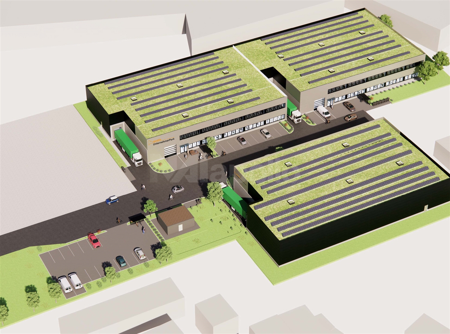 Visualisierung Unternehmerpark