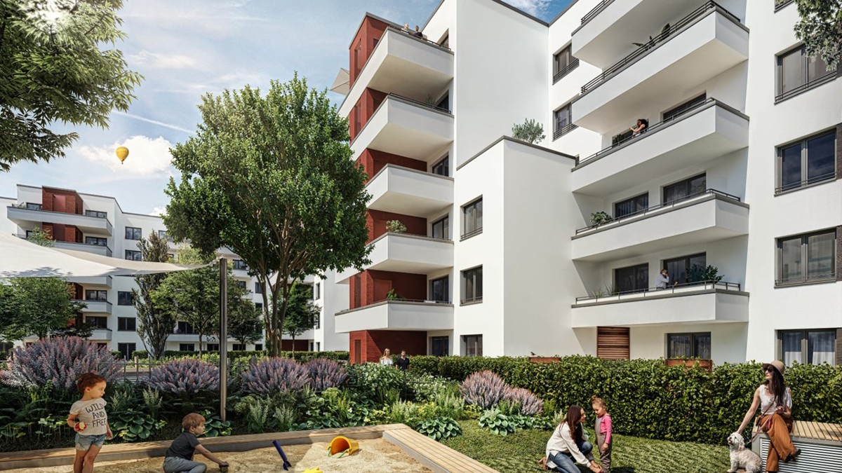 Visualisierung Gartenanlage