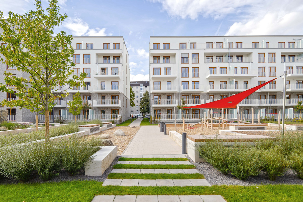 Innenhof Spielplatz