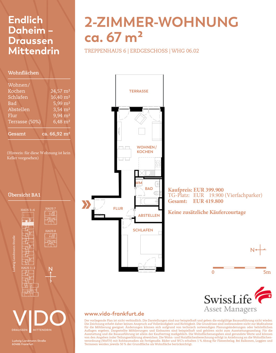 06.02 Grundriss 2-Zimmer